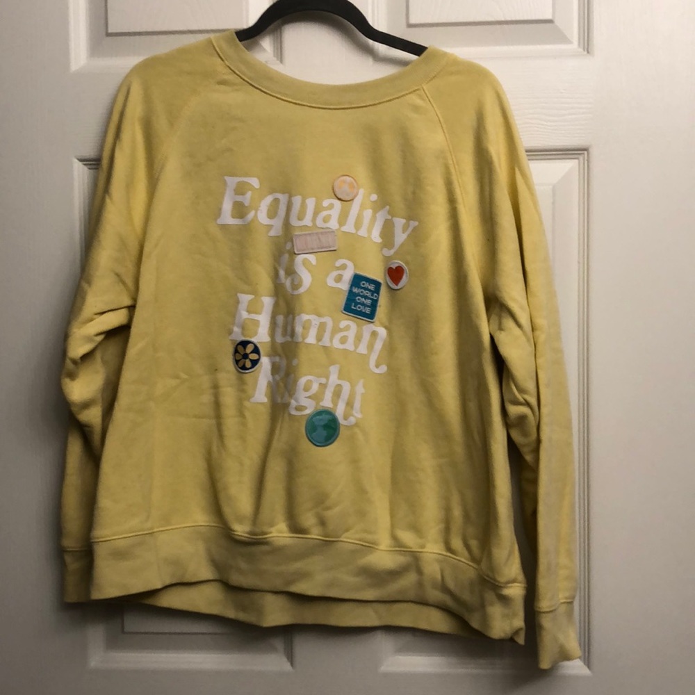 Yellow XL sweatshirt
